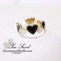 黑白可爱百搭简约