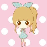 卡通萌女孩头像