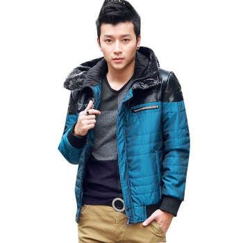 多图英伦风棉服