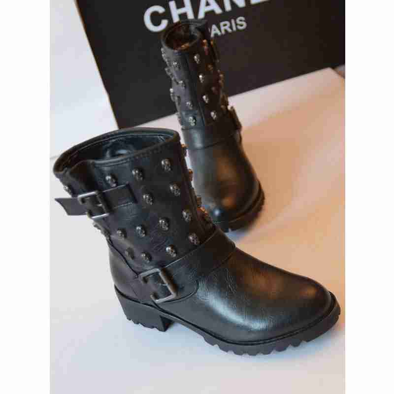 欧美英伦风厚底鞋休闲系带磨砂真皮运动鞋高帮鞋