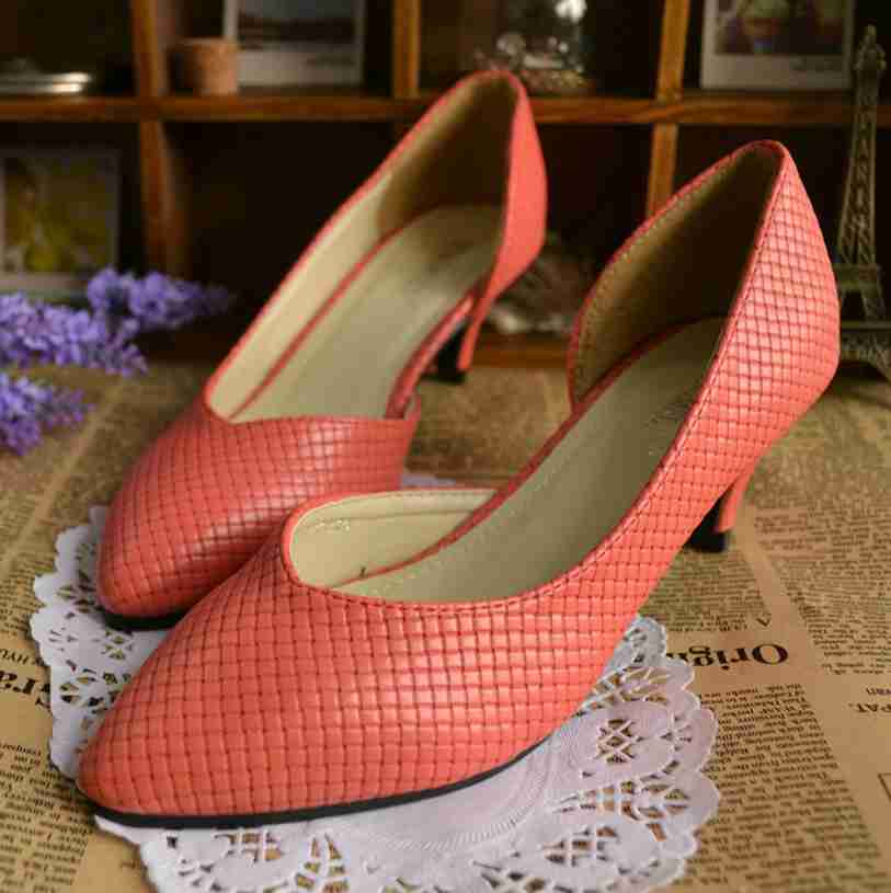 日韩系甜美可爱名媛气质淑女侧空芭比公主小单鞋