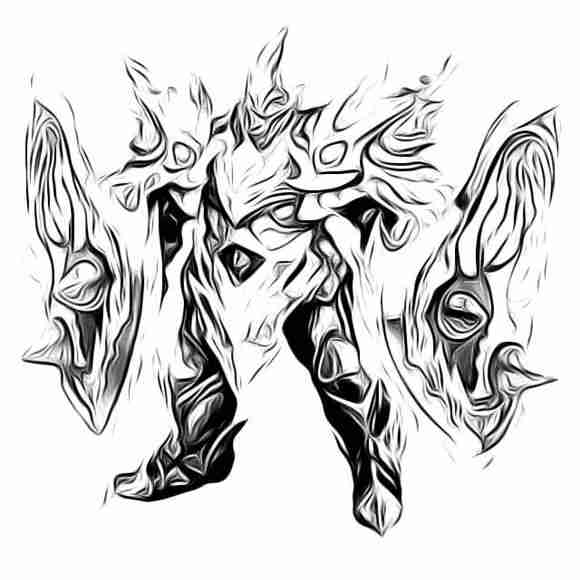 混沌与秩序之英雄战歌中高清炫酷的黑白英雄头像