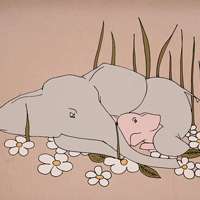 卡通猫咪头像简笔画