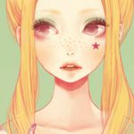 时光深巷少女卡通头像