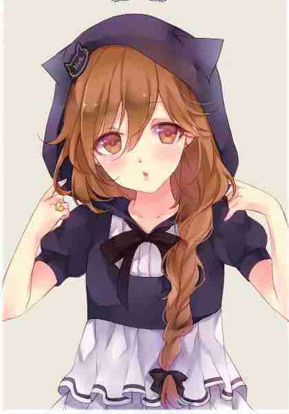 漂亮女生卡通头像_我曾以为你会一直都在