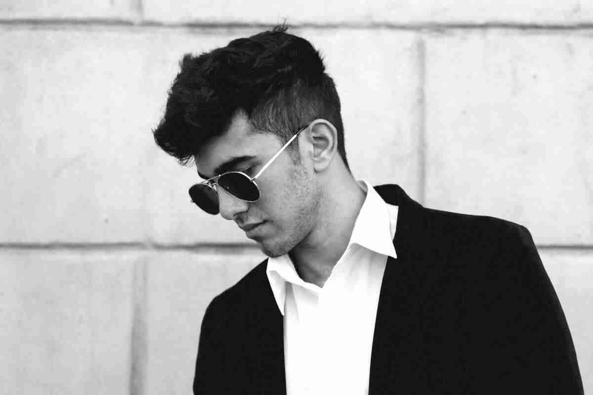 黑白图片男生欧美