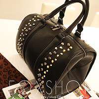 欧美铆钉女包简单的小幸福丶