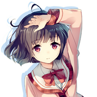 可爱卡通头像图片_在你的眼里