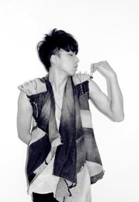 童话里的王子男生黑白照片