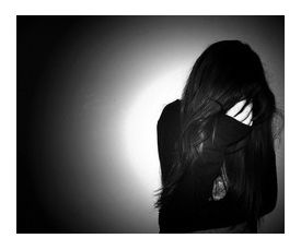 个性好看的黑白女头像