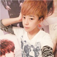 气质的干净的男头