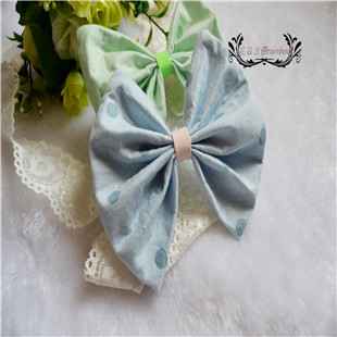 韩式蝴蝶结发夹气质头花