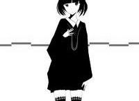 微信黑白背影图片大全集