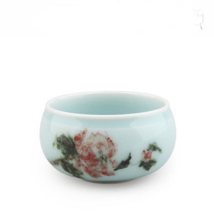 正品陈少青手绘牡丹