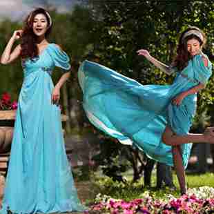 欧美吊带礼服你好宝贝