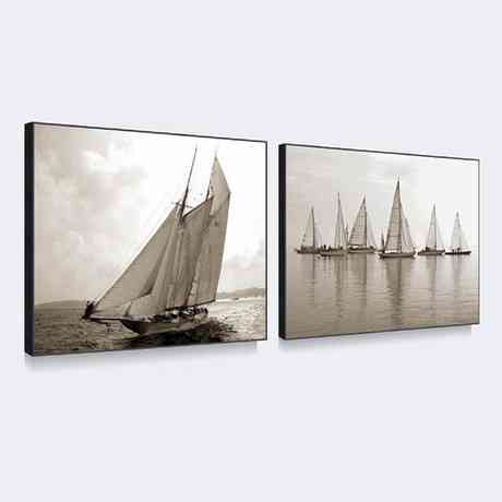 天画黑白装饰画简约有框画