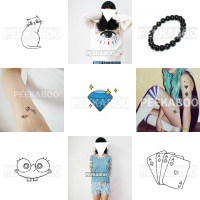 霸气骷髅头三角眼组