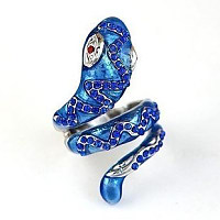 l欧美复古奢华戒指美杜莎之恋