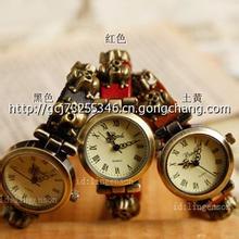 欧美真皮复古手表