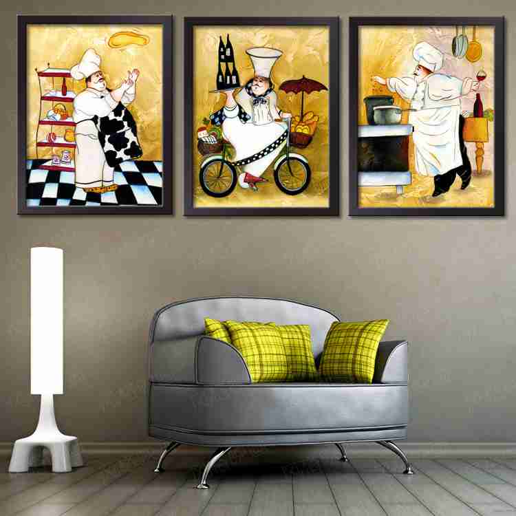 咖啡厅装饰画欧美式复古个性墙壁画餐厅面包店挂画