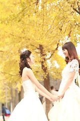 唯美闺蜜婚纱照
