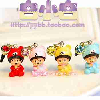 蒙奇奇防尘塞iphones