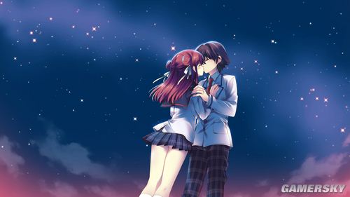 求动漫男女kiss图