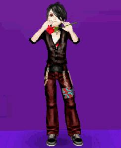 炫舞动态头像动漫亲吻