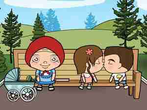 公园接吻|公园接吻小游戏