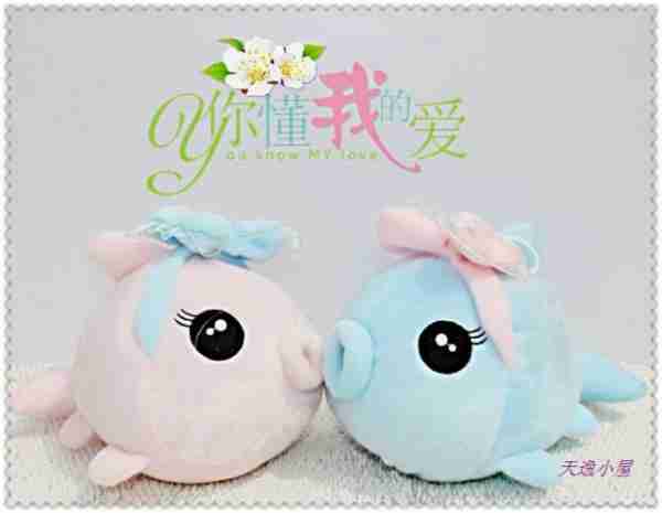 卡通接吻可爱图片