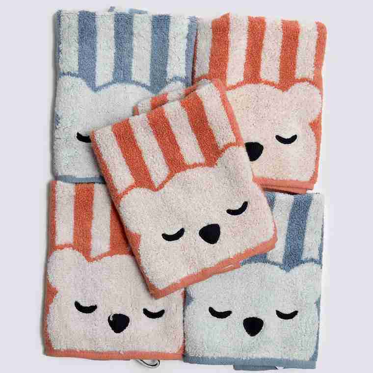 不褪色的全棉割绒蒙奇奇