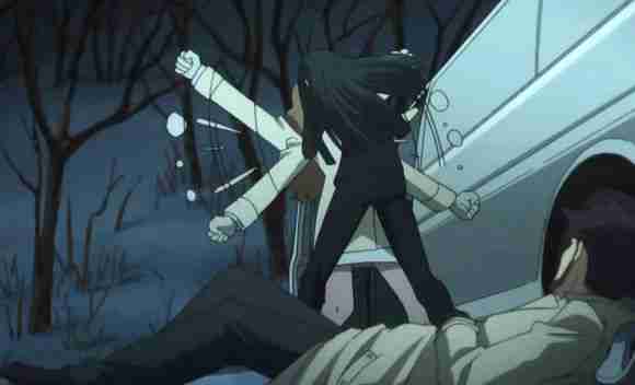 求黑和叶月接吻的动图