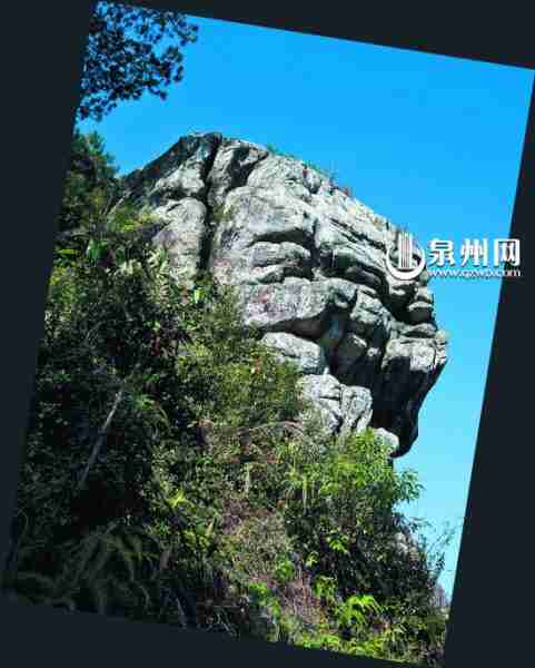 亲吻天空的村庄安溪白濑乡上格村奇特风景图