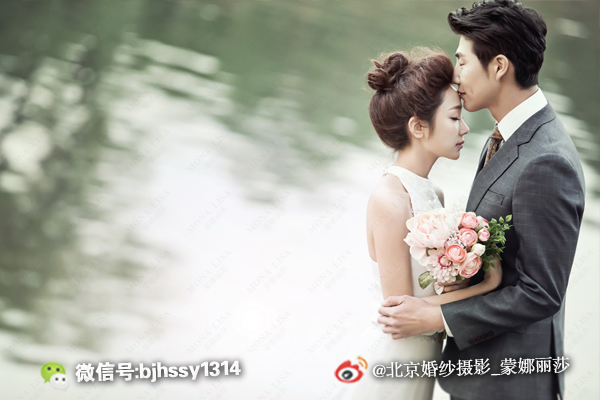 婚纱照亲吻与拥抱技巧