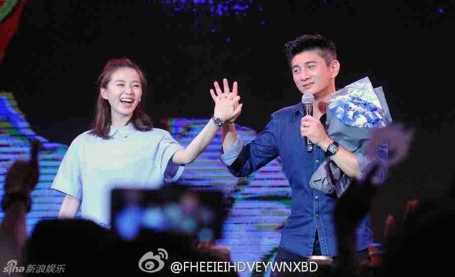 会与刘诗诗拥抱亲吻