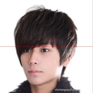 男生假发男式