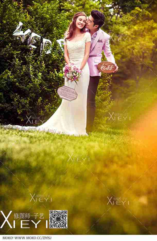 帅哥亲吻美女图片