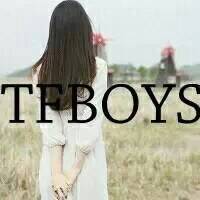 关于tfboys的女生背影