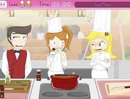 师和服务员亲吻图片