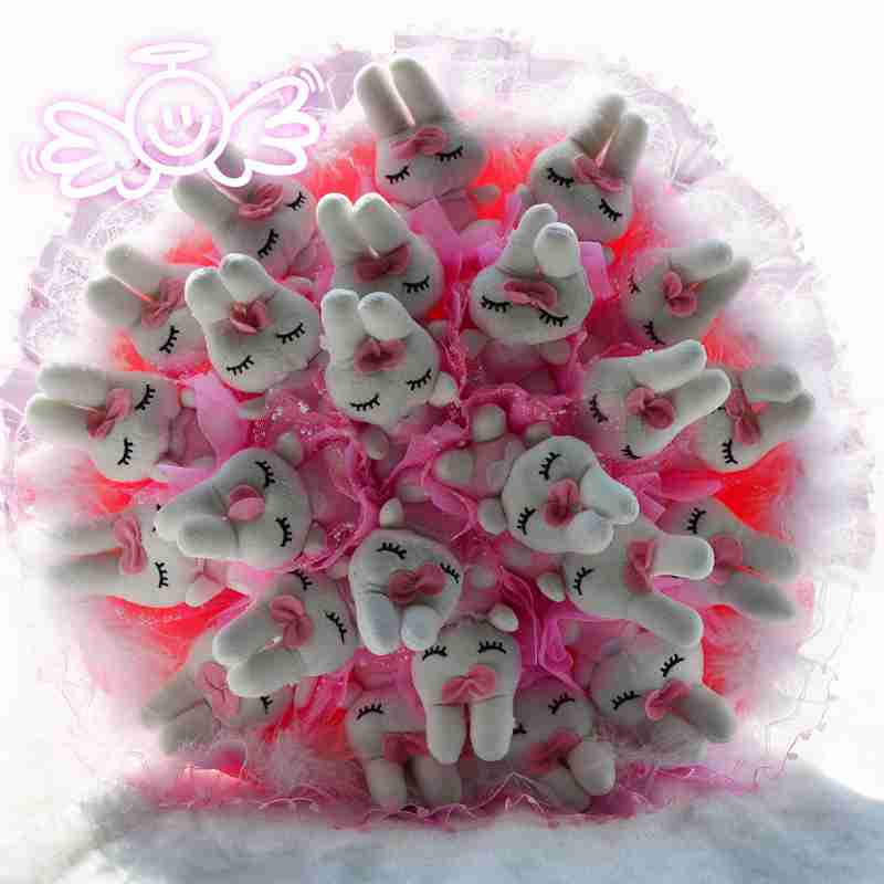 娃娃花浪漫创意