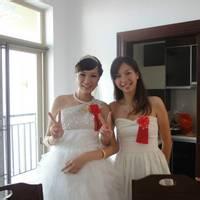 最后是闺蜜结婚照!