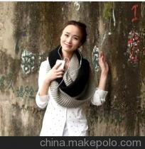 海边休闲防晒|披肩很重要
