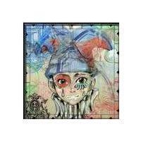 边哭边笑的小丑头像