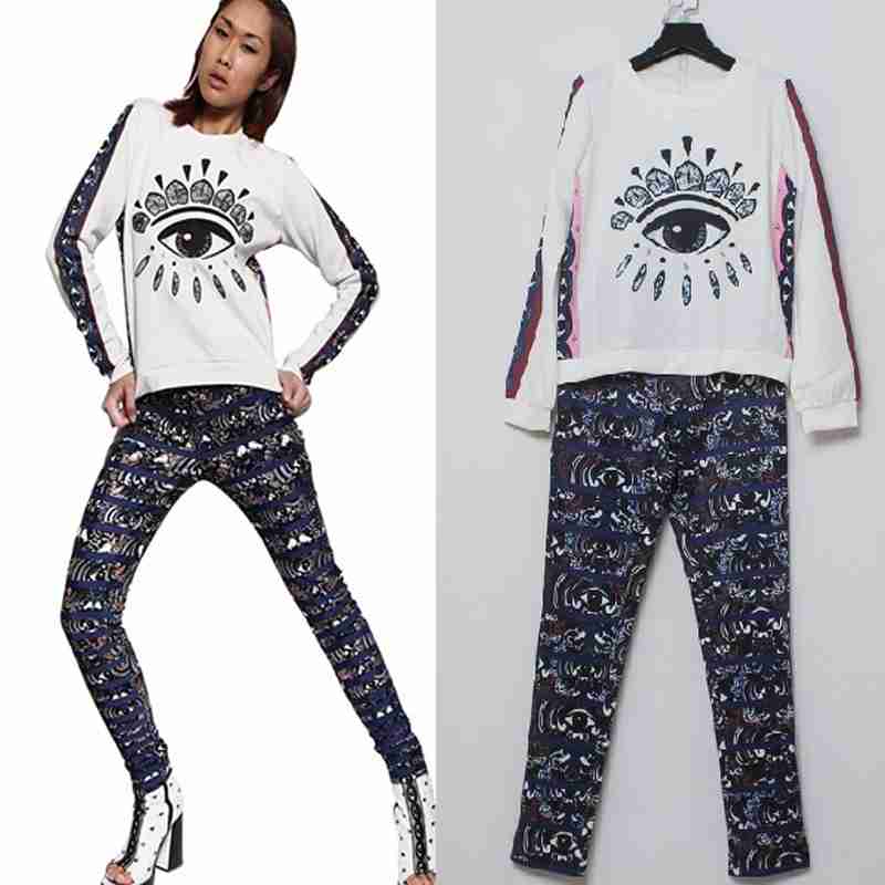 高田贤kenzo大眼睛卫衣