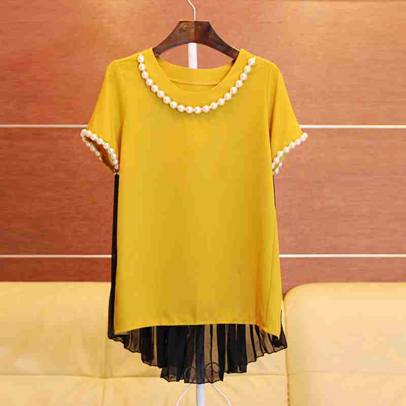 雪纺衫半袖短袖闺蜜姐妹女