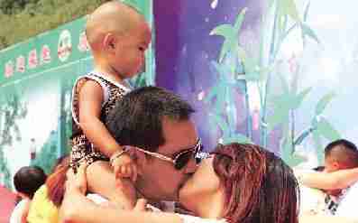 七夕当天重渡沟接吻免门票组图