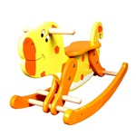 宝宝中号摇马黄色小狗