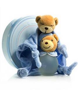 kaloo蓝色布鲁熊男宝宝香水ml套装礼盒