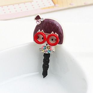 时尚小女孩kiss花花