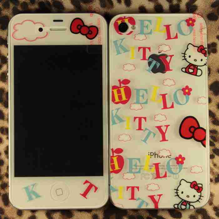 性感美女iphone手机贴膜